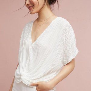 Anthropologie Eri + Ali Windward Twist Blouse